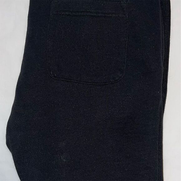 RING of FIRE Unisex Black Joggers Sweatpants Size Large Casual Elastic Waistband - Picture 9 of 12